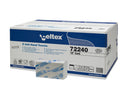 Folding towel paper, Z-Fold, 100% Cellulose 2-Ply box a 25 x 150 pcs.
