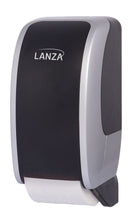 Vertical Toilet Paper Holder Black Silver