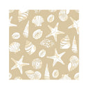 Airlaid Servetten Motief Beach, 40x40 1/4 vouw doos a 300 stuks - Lanza Tafelaankleding